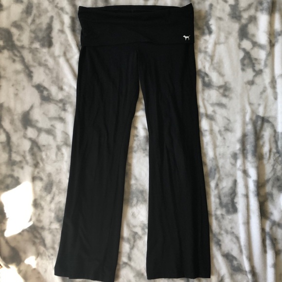 PINK Victoria's Secret Pants - PINK Victoria’s Secret Yoga Pants foldover